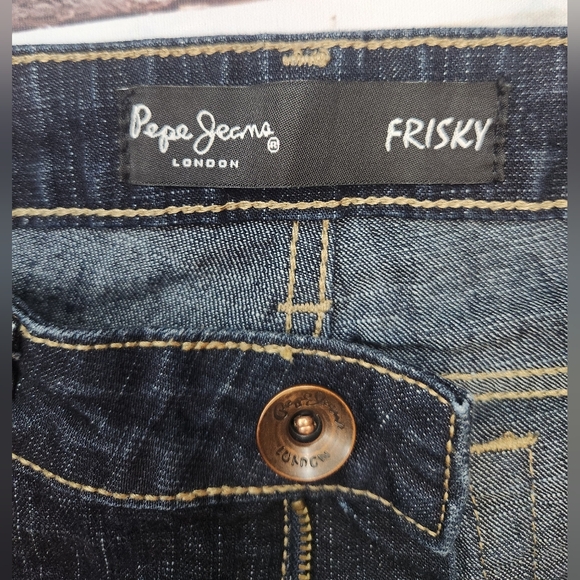 Pepe Jeans London Frisky Midrise Skinny Jeans Size 28 (A7) - Picture 7 of 10